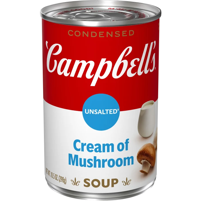 Unsalted Cream of Mushroom Soup