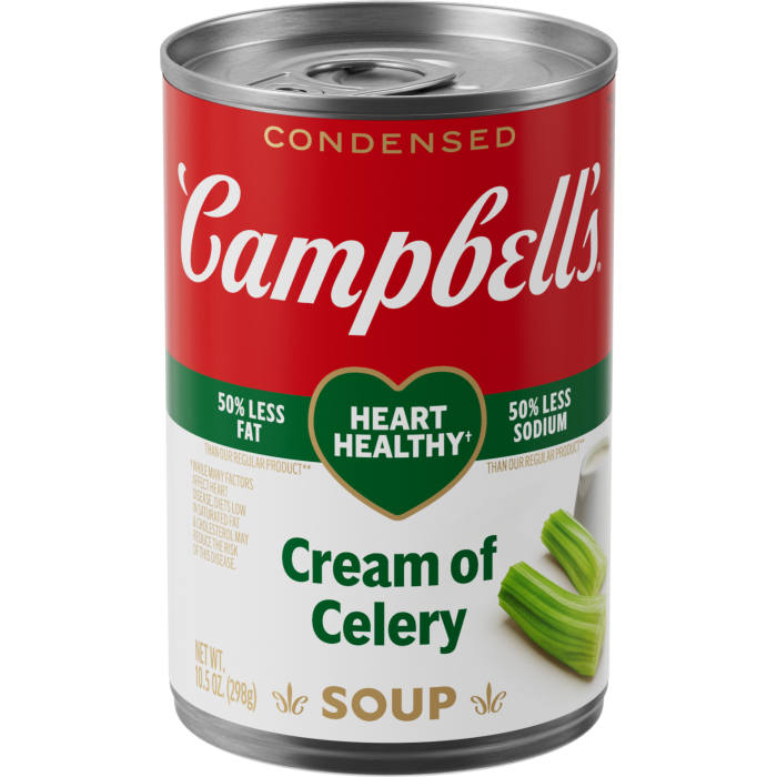 Heart Healthy Cream of Celery Soup