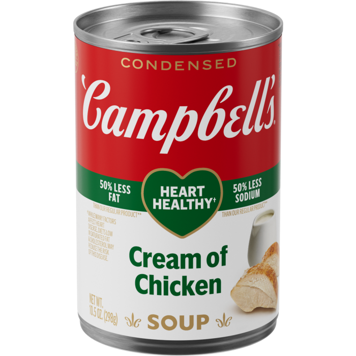 Heart Healthy Cream of Chicken Soup