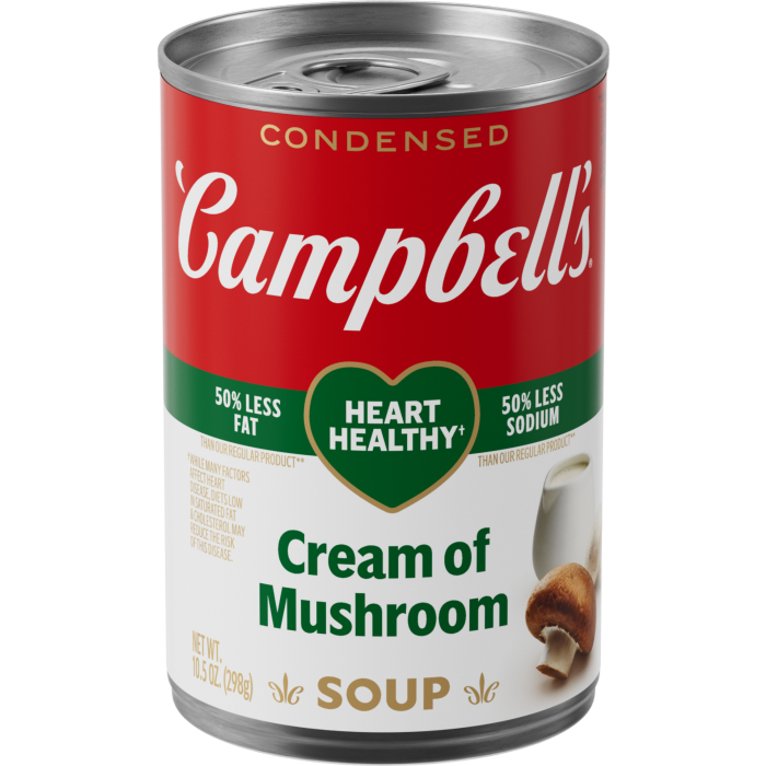 Heart Healthy Cream of Mushroom Soup