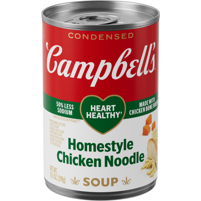 Heart Healthy Homestyle Chicken Noodle Soup